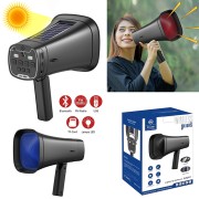 Соларен мегафон със сирена и блутут за всякакви мероприятия