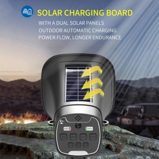 Соларен мегафон със сирена и блутут за всякакви мероприятия