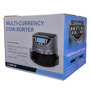 Професионална машина за броене и сортиране на Евро монети