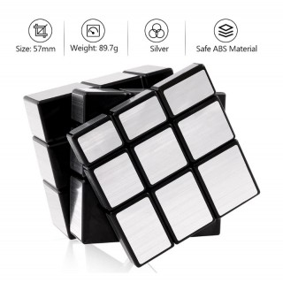 Огледално кубче на рубик 3х3х3 57мм