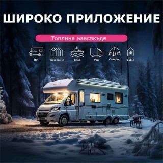 Суха дизелова печка 8kW 12V,24V,220V