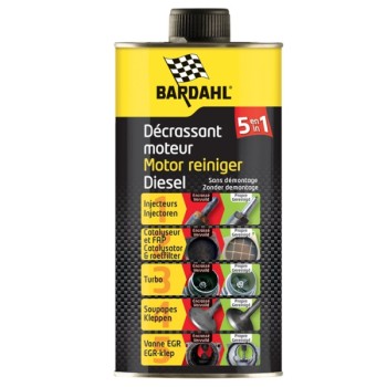 Bardahl - Поддръжка на дизелова горивна система 5в1