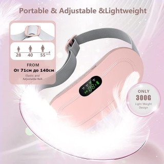 Безжичен затоплящ колан за менструални болки 2-в-1