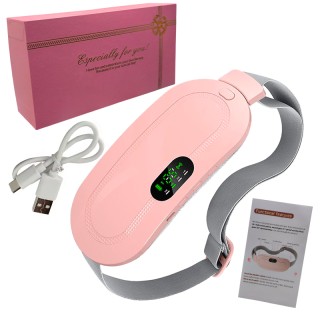 Безжичен затоплящ колан за менструални болки 2-в-1