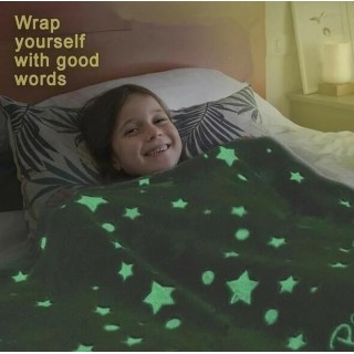 Детско светещо в тъмното одеяло