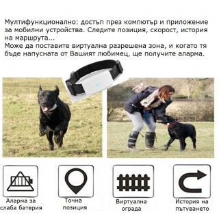 GPS тракер за проследяване на кучета