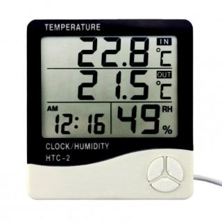 Електронен часовник с термометър