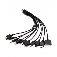 USB кабел за зареждане 10 в 1