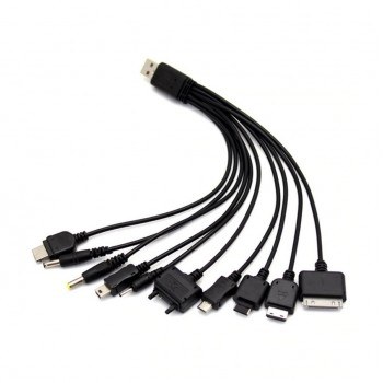 USB кабел за зареждане 10 в 1