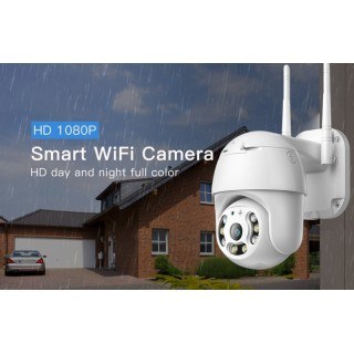 Wifi IP Смарт камера с 2 антени Full Hd 1080p ( въртяща се )