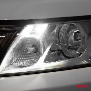 Диодна крушка (LED крушка) 12/24V, W5W, T10, W2.1x9.5d, Canbus, блистер 2 бр