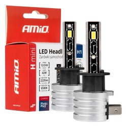 Диодна крушка (LED крушка) 12/24V, H1, P14.5s блистер 2 бр.