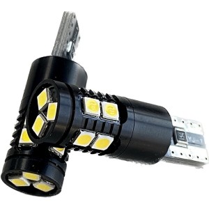 Диодна крушка (LED крушка) 12/24V, W5W, T10, W2.1x9.5d, Canbus, блистер 2 бр.