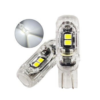 Диодна крушка (LED крушка) 12V, W5W, T10, W2.1x9.5d, блистер 2 бр.