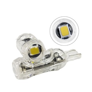 Диодна крушка (LED крушка) 12V, W5W, T10, W2.1x9.5d, блистер 2 бр.