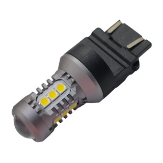 Диодна крушка (LED крушка) 12V, P27/7W, W2.5x16q, блистер 2 бр.