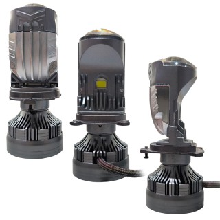 Диодна крушка (LED крушка) 12/24V, H4, P43T, блистер 2бр