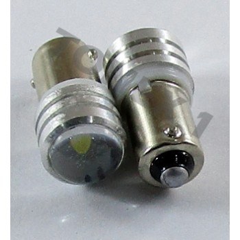 Диодна крушка (LED крушка) 12V, T4W, BA9s, блистер 2 бр.