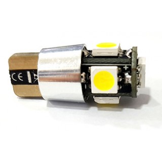 Диодна крушка (LED крушка) 12V, W5W, T10, W2.1x9.5d, Canbus, блистер 2 бр.