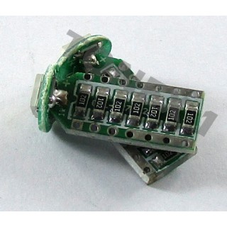 Диодна крушка (LED крушка) 12V, W5W, T10, W2.1x9.5d, Canbus, блистер 2 бр