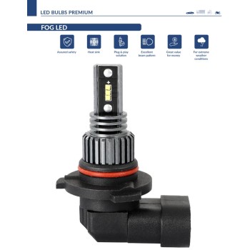 Диодна крушка (LED крушка) 12V, HB3 / 9005, P20d, 1 брой