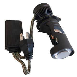 Диодна крушка (LED крушка) 12V, H4, P43T, блистер 2бр