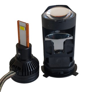 Диодна крушка (LED крушка) 12V, H4, P43T, блистер 2бр