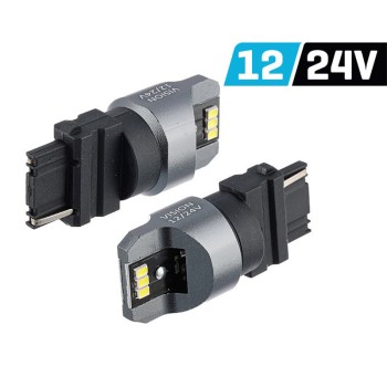 Диодна крушка (LED крушка) 12V , P27W, 27W, W2.5x16d Canbus