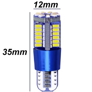 Диодна крушка (LED крушка) 12V, W5W, T10, W2.1x9.5d,Canbus, блистер 2 бр.