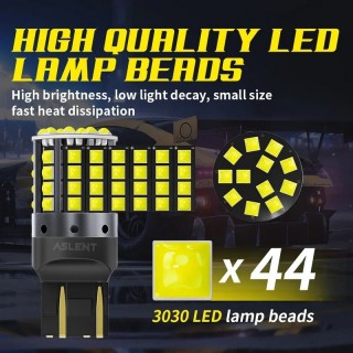 Диодна крушка (LED крушка) 12V, P21W, BA15s, блистер 2 бр.