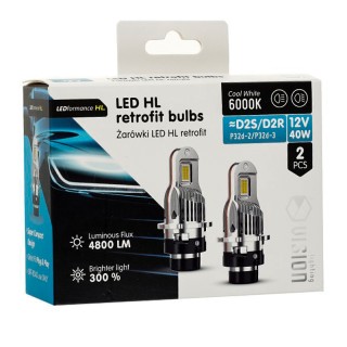 Диодна крушка LED крушка D2S, D2R, блистер 2бр.