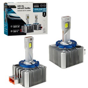 Диодна крушка LED крушка D3S, D3R, блистер 2бр.