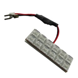 Диодна крушка (LED крушка) интериорна, за плафон 12V, синя светлина