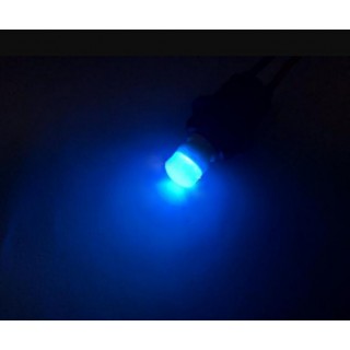 Диодна крушка (LED крушка) 12V, W5W, T10, W2.1x9.5d, синя светлина, блистер 2 бр.