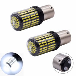 Диодна крушка (LED крушка) 12V, P21/5W, BAY15d, блистер 2 бр.