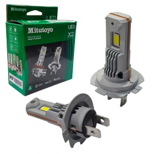 Диодна крушка (LED крушка) 12V, H7, PX26d, блистер 2бр.