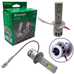 Диодна крушка (LED крушка) 12V, H1, P14.5s, блистер 2бр.