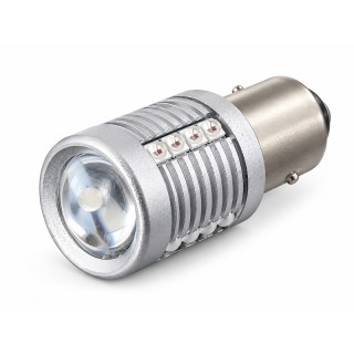 Диодна крушка (LED крушка) 12V, P21/5W, BAY15d, блистер 2 бр.
