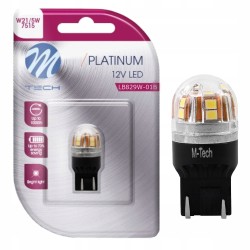 Диодна крушка (LED крушка) 12V, W21/5W, W3x16q, блистер 1 бр.