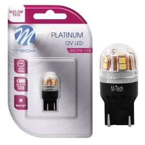 Диодна крушка (LED крушка) 12V, W21/5W, W3x16q, блистер 1 бр.