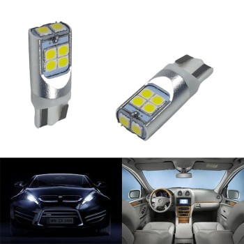 Диодна крушка (LED крушка) 12V, W5W, T10, W2.1x9.5d, блистер 2 бр.