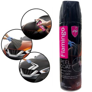 Защитен спрей гумирана боя Flamingo