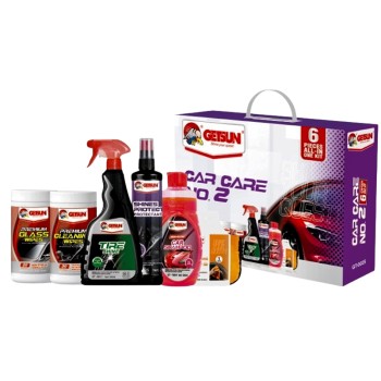 Комплект за почистване на кола Getsun – 6 части за интериор и екстериор