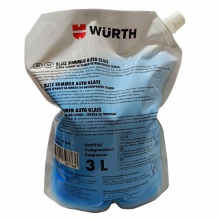 Лятна течност за чистачки готова за употреба WURTH 3л