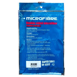 Двулицева микрофибърна кърпа за екрани и дисплеи OFINE AUTO
