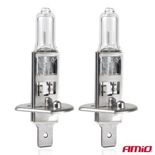 Крушка 12V, H1, 55W, P14.5s, блистер 2бр AMIO