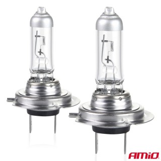 Крушка 12V, H7, 55W, PX26d блистер 2бр AMIO