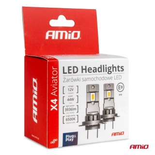 Диодна крушка (LED крушка) 12V, 44W, HIR2, 9012, PX22d AMIO