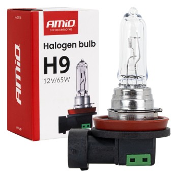 Крушка 12V, H9, 65W, PGJ19-5, блистер 1бр AMIO