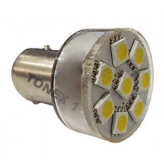 Диодна крушка (LED крушка) 12V, P21W, BA15s със звукова сигнализация